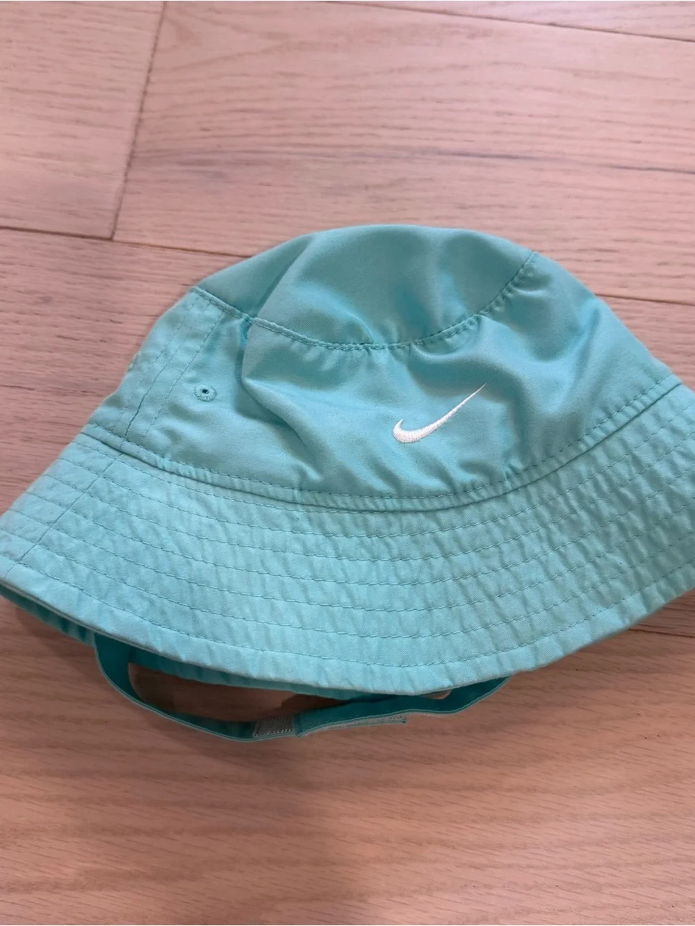 Nike Infant Teal Bucket Hat with Swoosh